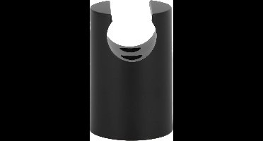 Shower Head Holder, Small Portable Toilet Shower Head Holder Wall Mounted Bathroom Hand Shower Sprayer Stand Bracket Supply Bathroom Accessory, for Bathroom Toilet Bidet Hotel Household(Black)