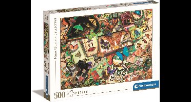 Clementoni - Puzzel - 500 Stukjes - The Butterfly Collector - Puzzel Voor Volwassenen - High Quality Collection