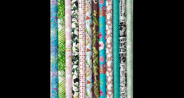 Cadeaupapier - Kinderen en volwassenen - 12 rollen - 200 x 46.5 cm