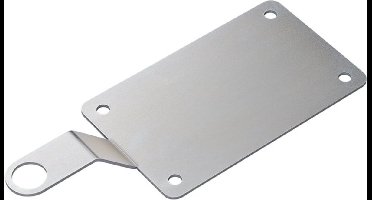 ProPlus Hondenriem bevestigingsplaat - Staal - 29,8 x 12 cm - Veilig en stevig