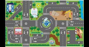 Kids Globe Speelkleed Verkeer met Led verkeerslichten