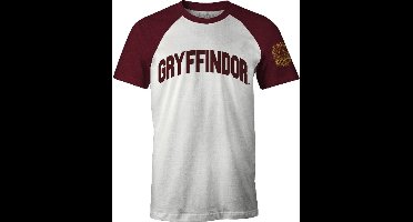 Harry Potter - Gryffindor White & Red T-Shirt - XL
