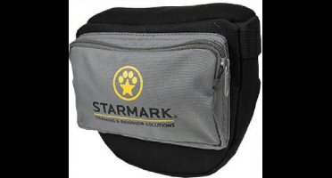 Starmark Beloningszakje Pro Training 20 Cm Neopreen Zwart/grijs