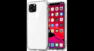 Geschikt voor iPhone 11 Pro bumper case TPU + acryl - transparant