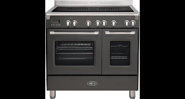 Boretti CFBI902AN fornuis Vrijstaand fornuis Zone van inductiekookplaat Antraciet B