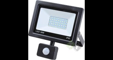 LED Straler + Sensor, Werklamp, Bouwlamp led, Ledlamp 30Watt