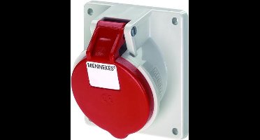 Mennekes CEE-contactdoos, aanbouw
