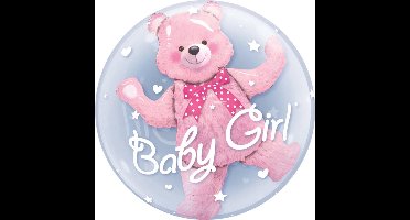 Double Bubbles ballon Baby Girl