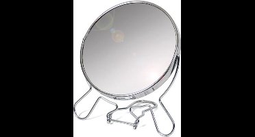 Gerimport Opmaakspiegel 13 Cm Glas/staal Zilver