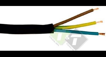 Neopreen kabel 3 bij 1.5mm², per meter