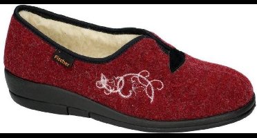 Fischer -Dames - bordeaux - pantoffels - maat 36