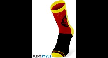 MARVEL Socks Yellow Red Black Iron Man