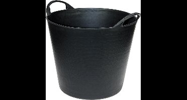 Talen Tools - Flexibel kuipje - Met hendels - Kunststof - 22 liter - Zwart