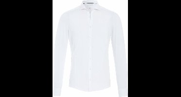 Pure H.Tico The Functional Wit Shirt - Maat 39 - Heren - Overhemden Formeel