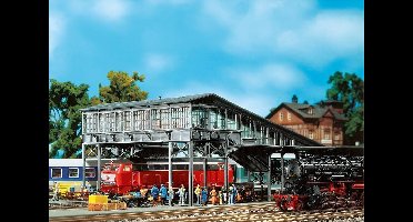 Faller - Overdekte voetgangersbrug - modelbouwsets, hobbybouwspeelgoed voor kinderen, modelverf en accessoires