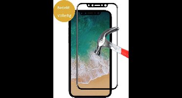 Screenprotector geschikt voor Apple iPhone Xs / X - Volledig Beeld Dekkend Screen Protector van iCall