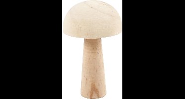 Paddestoel , H: 14 cm, d 9 cm, 1 stuk