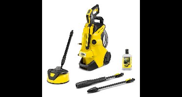 Kärcher K 4 Premium Power Control Flex Home Hogedrukreiniger - PremiumFlex hogedrukslang - 130 bar - 420 l/u - 30 m2/u - Terrasreiniger T 5 - Geschikt voor oa. auto - fietsen - terras - motoren - schutting en tuinset
