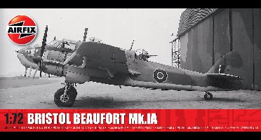 Airfix Modelbouwpakket Vliegtuigen - 04021A Bristol Beaufort Mk.IA - Propeller Vliegtuig Plastic - 1:72 - Modelbouw