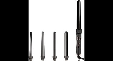 Max Pro Miracle 5 in 1 Krultang - Krultang set - Met Opzetstukken - Met Handschoen - Krultangset - Curling Iron - Krultangen