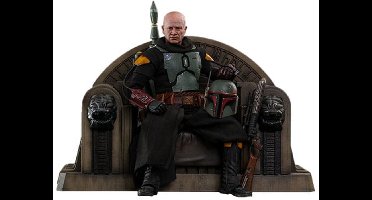 Hot Toys Star Wars: The Mandalorian Action Figure 1/6 Boba Fett Repaint Armor and Throne Special Edition 30 cm Action Figuur: 30 cm