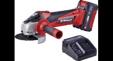 Einhell TC-AG 18/115 Li (1x4,0Ah) Power X-Change 4431133 Haakse accuslijper 115 mm Incl. accu, Incl. lader 18 V 4.0 Ah