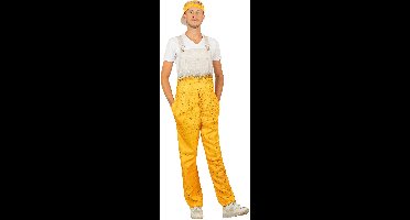 Tuinbroek bierprint voor volwassenen-M