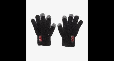 Thinsulate kinder handschoenen met touchscreen tip - Zwart - Maat 122/128