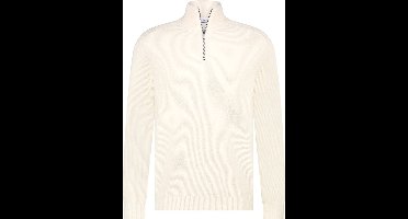Blue Industry Half Zip Pullover Off White - Maat XXL - Heren - Pullovers
