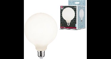White Lampion Filament 230 V LED Globe G125 E27 400lm 4,3W 3000K dimbaar Wit