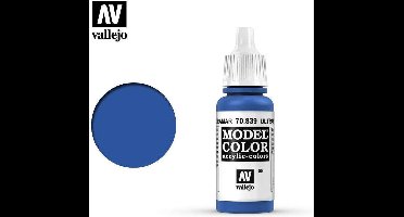 Vallejo 70839 Model Color Ultramarine - Acryl Verf flesje