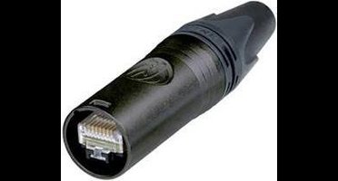 Neutrik etherCon connector NE8MX6-B-T Stekker, recht Aantal polen (sensoren) 8P8C Zwart 1 stuk(s)