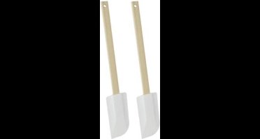 Metaltex Pannenlikkerset Dolceforno 27 Cm Hout Wit 2-delig