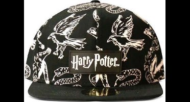 Harry Potter - Houses Snapback Pet - Zwart
