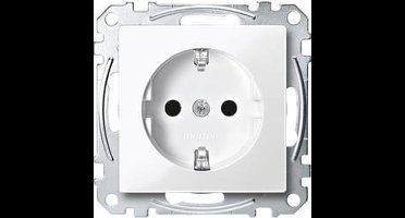 Merten MEG2300-0319 Wandcontactdoos System M Polar-wit 1 stuk(s)