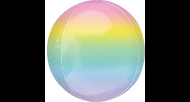 Orbz Ombré Pastel folieballon.