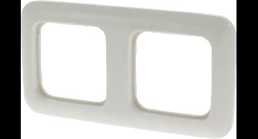 BUSCH-JAEGER SI AFDEKRAAM INBOUW TWEEVOUDIG CREME