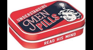 Men Pills Pillendoosje gevuld met mintsnoepjes