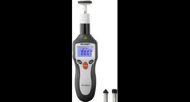 VOLTCRAFT DT-30LK Toerenteller Mechanisch, Optisch 2 - 20000 omw/min 2 - 200000 omw/min