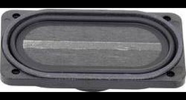 Visaton SC 5.9 FLX - 8 Ohm 5 inch 9 cm Breedband-luidspreker 4 W 8 Ω Ovaal, Houten membraan