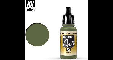 Vallejo Hobbyverf Acrylverf - 71006 Model Air Light Green Chromate - Acryl Verf flesje - 17 ml