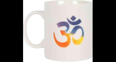 Something Different Mok/beker Watercolour Om Symbol Multicolours