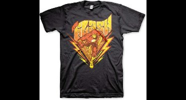 DC Comics The Flash Heren Tshirt -XL- Classic Zwart