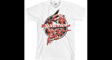DC Comics Justice League Heren Tshirt -L- Heroes Wit