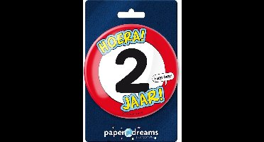 Paperdreams - Button XL - 2 Jaar