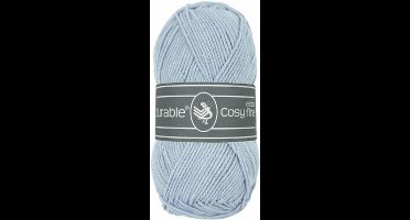 10 x Durable Cosy extra fine baby blue - baby blauw (2124) - acryl en katoen garen - 50 grams - pendikte 3 a 3,5mm