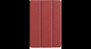 Shop4 - Huawei MediaPad M6 10.8 Hoes - Smart Book Case Rood