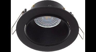 LED inbouw spot | Verdiept | Rond | Ø82mm | Zwart