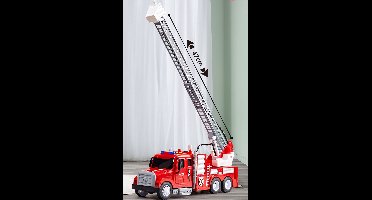 JMKA brandweerauto- brandweerwagen- brandweerauto speelgoed- brandweerwagen speelgoed- brandweerauto met licht en geluid- brandweerwagen speelgoed
