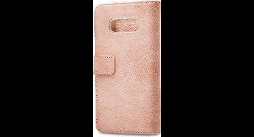 Mobilize Telefoonhoesje geschikt voor Samsung Galaxy S10e Hoesje | Mobilize Elite Gelly Bookcase | Pasjeshouder voor 3 Pasjes | Telefoonhoesje voor Pinpas / OV Kaart / Rijbewijs - Soft Pink | Roze